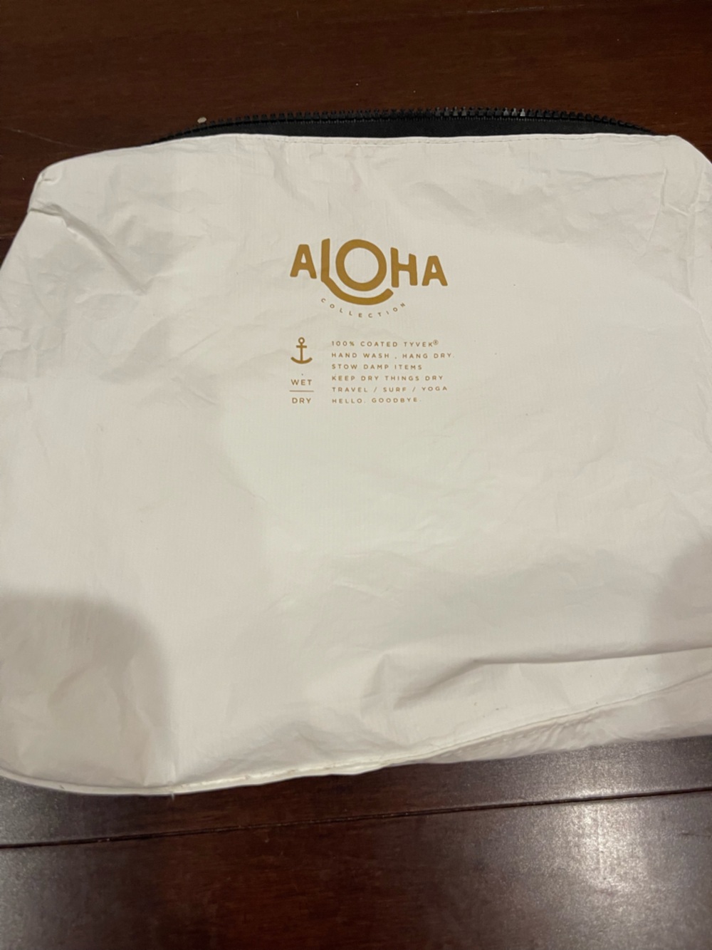 aloha collection pouch zippered with sun & water print - Picture 7 of 8